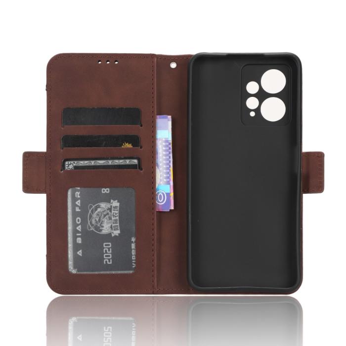 Bild 4,  Xiaomi Redmi Note 12 4G Fodral Med Avtagbart Kortfodral Brun