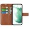  Samsung Galaxy S23 Plus Fodral Solid Läder Brun
