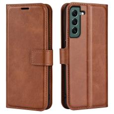  Samsung Galaxy S23 Plus Fodral Solid L&auml;der Brun