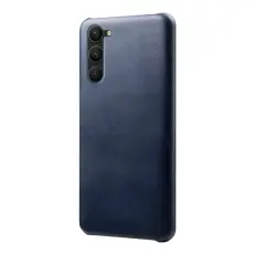 KSQ KSQ Samsung Galaxy S23 Plus Skal L&auml;derbelagt Bl&aring;