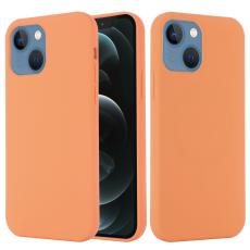  iPhone 13 Skal MagSafe Liquid Silikon Orange