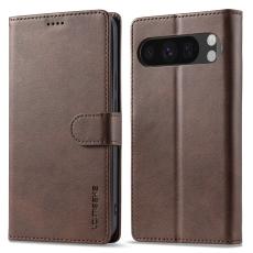 LC.IMEEKE LC.IMEEKE Google Pixel 10 Pro XL Fodral L&auml;der Brun