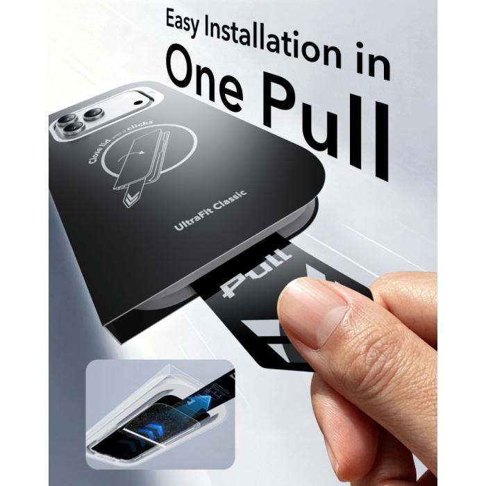 Bild 3, ESR ESR iPhone 18 Pro/17 Pro 2-PACK Skärmskydd UltraFit Härdat Glas