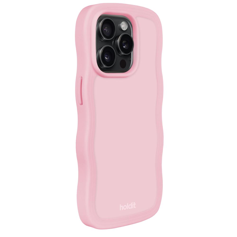 holdit holdit iPhone 14 Pro Skal Wavy Pink