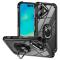  iPhone 16 Skal Shockproof Ring Hybrid Svart