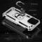  iPhone 15 Pro Max Skal Shockproof Armor Ring Silver
