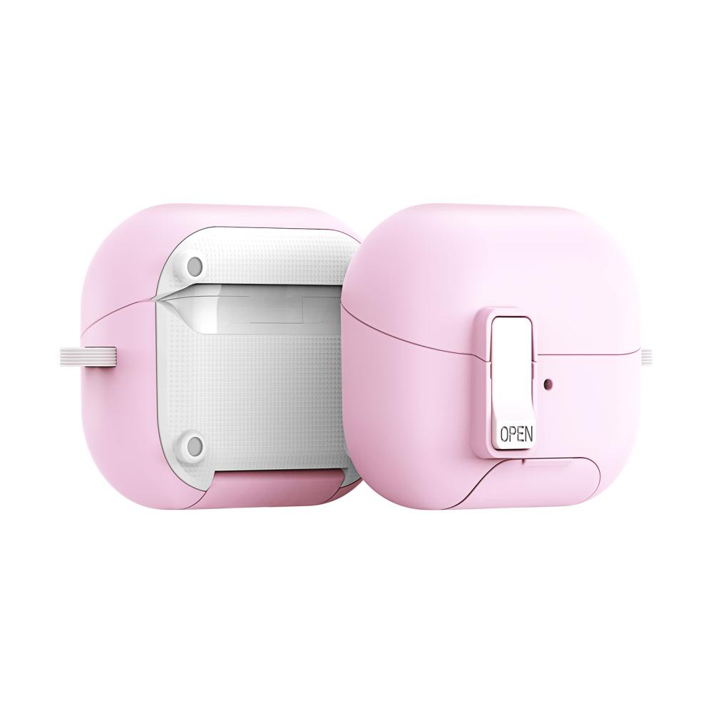 DUX DUCIS DUX DUCIS Galaxy Buds 3/3 Pro/3 FE Skal Secq Series Rosa/Vit