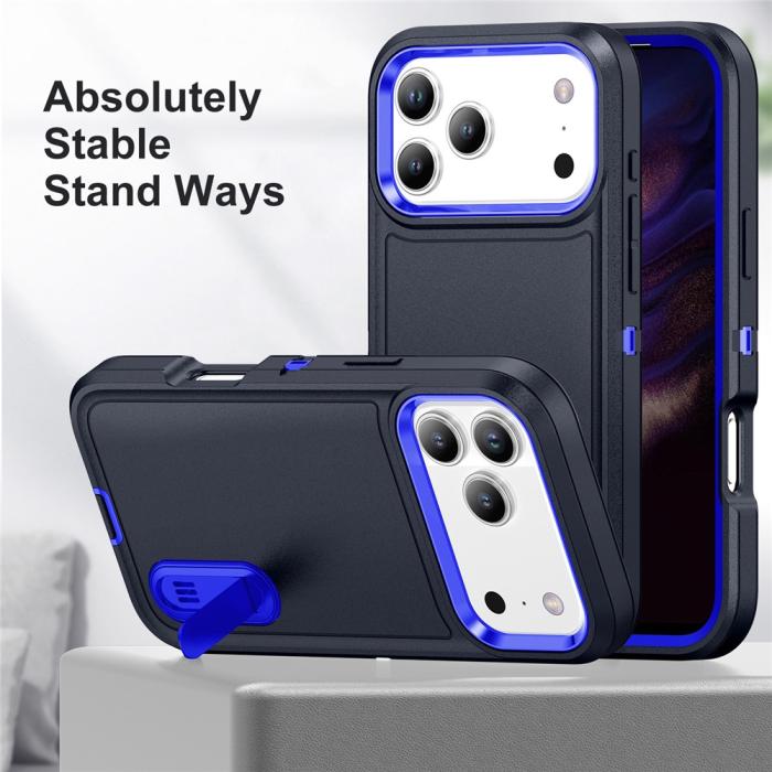 Bild 3,  iPhone 17 Pro Max Skal Extreme Shockproof Hybrid Blå