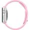  Silikon Armband Apple Watch 42/44/45/46/49 mm (S/M) Rosa