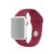  Silikon Armband Apple Watch 42/41/40/38 mm (M/L) - Vinröd