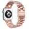  Lyxigt Metallarmband Apple Watch 38/40/41/42 mm - Roséguld