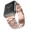  Lyxigt Metallarmband Apple Watch 38/40/41/42 mm - Roséguld