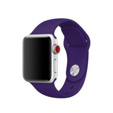  Silikon Armband Apple Watch 42/44/45/46/49 mm (S/M) Lila