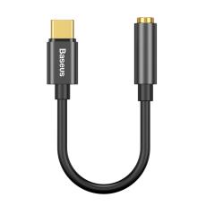 BASEUS BASEUS USB-C till 3.5mm AUX Adapter, DAC Svart