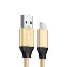 Cababi Cababi Micro USB Quick Charge 1 m - Guld