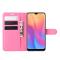  Xiaomi Redmi 8A - Litchi Plånboksfodral - Rosa