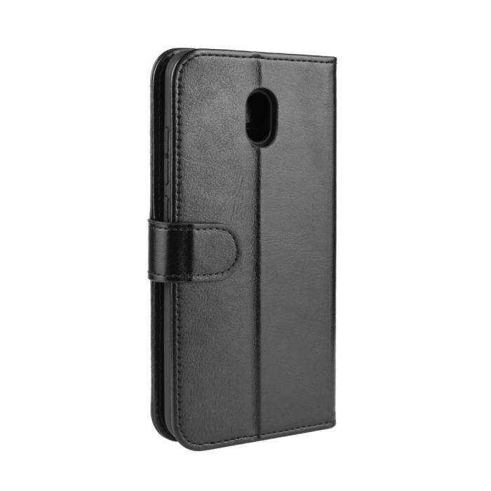 Bild 4,  Xiaomi Redmi 8A - Crazy Horse Plånboksfodral - Svart