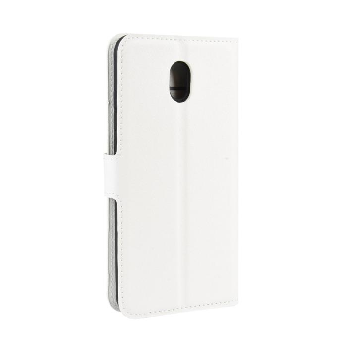 Bild 3,  Xiaomi Redmi 8A - Litchi Plånboksfodral - Vit