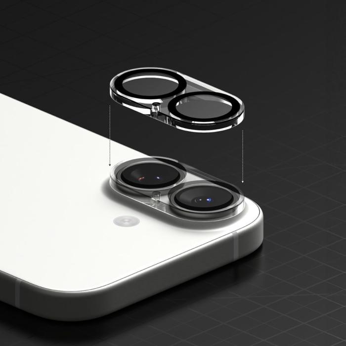 Bild 6, Ringke Ringke iPhone 17 2-PACK Linsskydd Svart