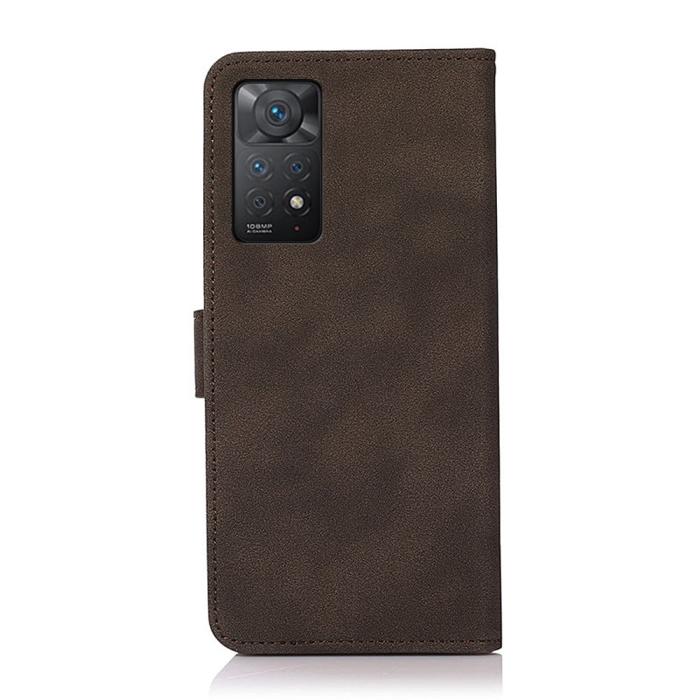 Bild 3, KHAZNEH KHAZNEH Xiaomi Redmi Note 11 Pro 5G Fodral Retro Läder Brun