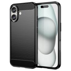  iPhone 16 Skal Kolfiber Textur Svart