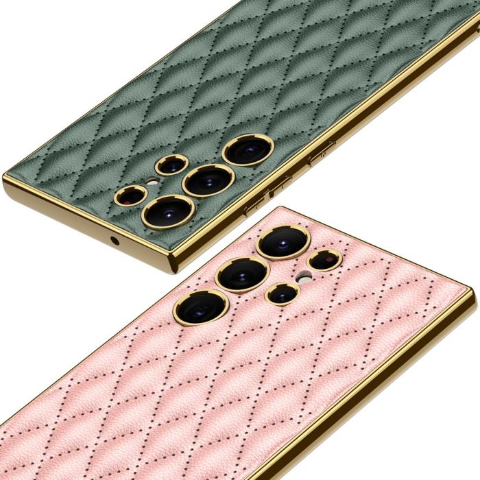 Bild 4, GKK GKK Galaxy S24 Ultra Skal Diamond Hybrid Läder Svart