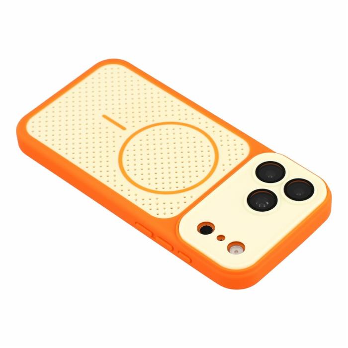 Bild 4,  iPhone 18 Pro Max/17 Pro Max Skal MagSafe Ventilerat Orange