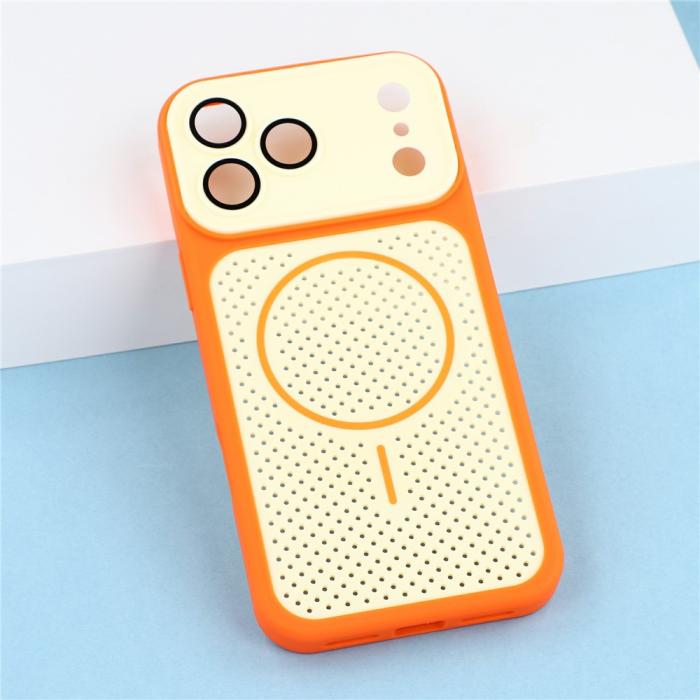 Bild 5,  iPhone 18 Pro Max/17 Pro Max Skal MagSafe Ventilerat Orange