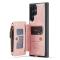 CASEME CASEME Galaxy S23 Ultra Skal Med Magnetisk Plånbok Ljus Rosa