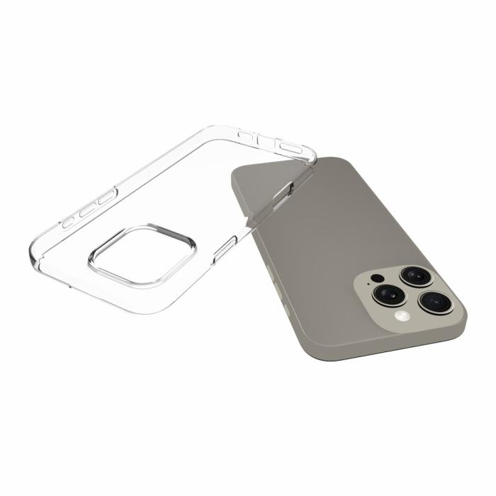 Bild 3,  iPhone 16 Pro Max Skal TPU Transparent