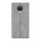  Nokia G10 / G20 Fodral Skin Touch Läder Grå