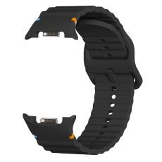 KALEBOL KALEBOL Galaxy Watch 8 46/44/40 mm Armband Wave Svart
