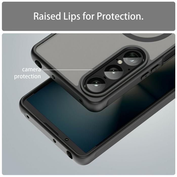 Bild 5,  Sony Xperia 1 VII Skal MagSafe Hybrid Svart