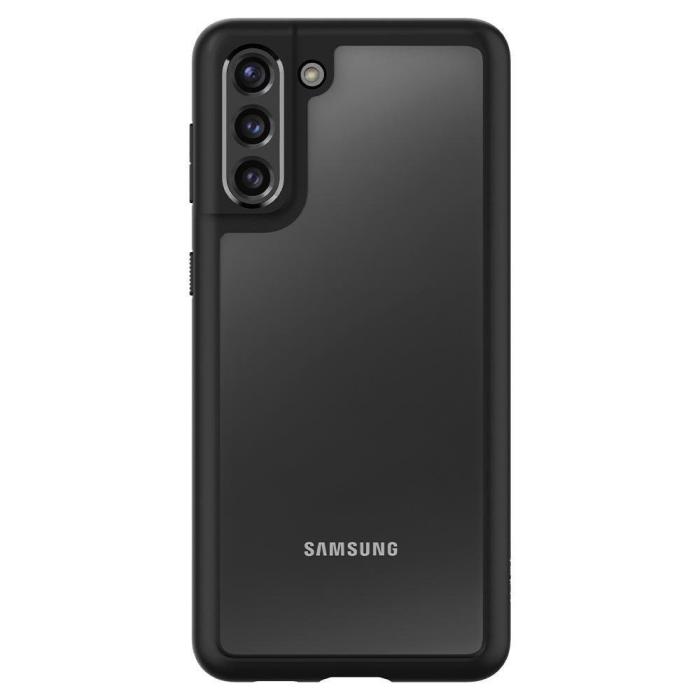Bild 2, Spigen Samsung Galaxy S21 Plus - Spigen Ultra Hybrid Skal - Matt Svart