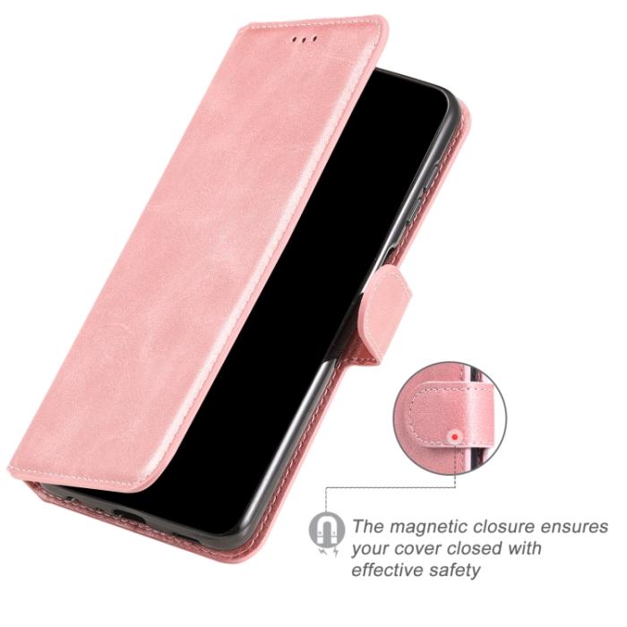 Bild 6,  Xiaomi Redmi 10C Fodral Läder Roséguld