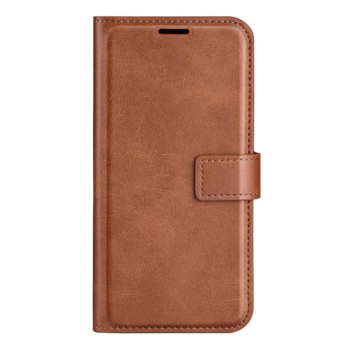 Bild 5,  Samsung Galaxy S23 Plus Fodral Solid Läder Brun