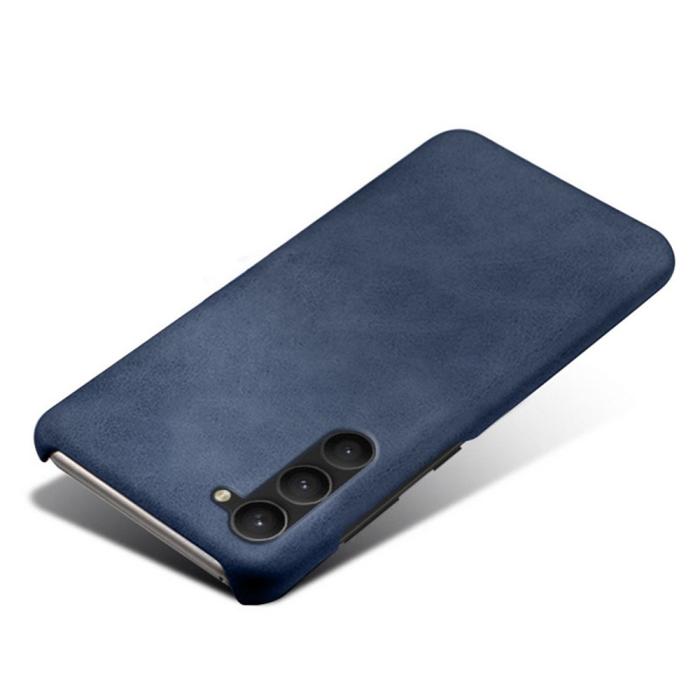 Bild 3, KSQ KSQ Samsung Galaxy S23 Plus Skal Läderbelagt Blå