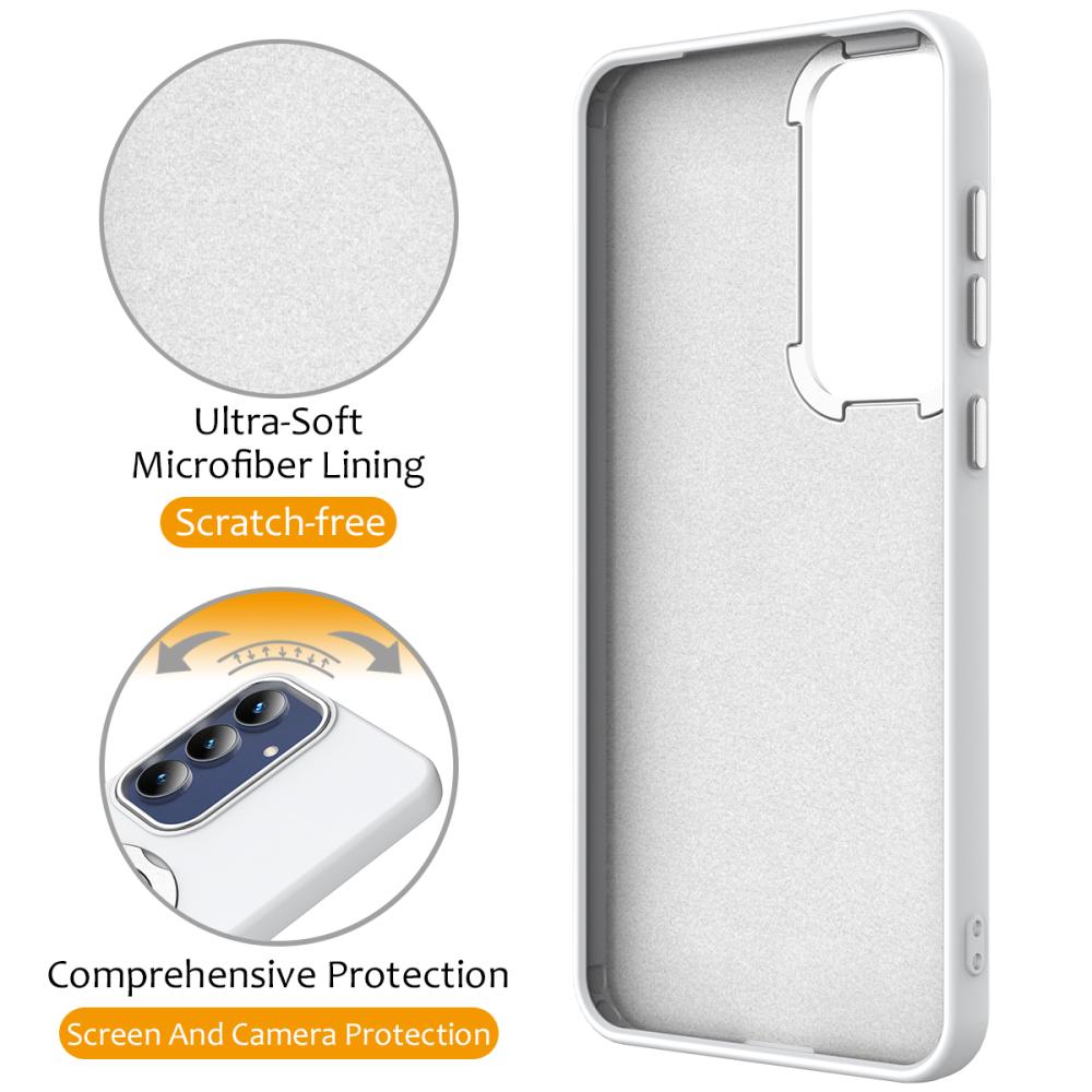  Samsung Galaxy S26 Skal MagSafe Kickstand Hybrid Vit