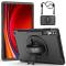  Samsung Galaxy Tab S9 Ultra Skal 360 Rotation Shockproof Med Rem