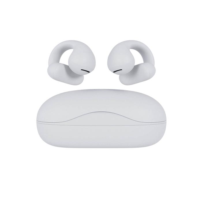 Bild 2, Happy Plugs Happy Plugs In-Ear Hörlurar Clip OWS True-Wireless Vit