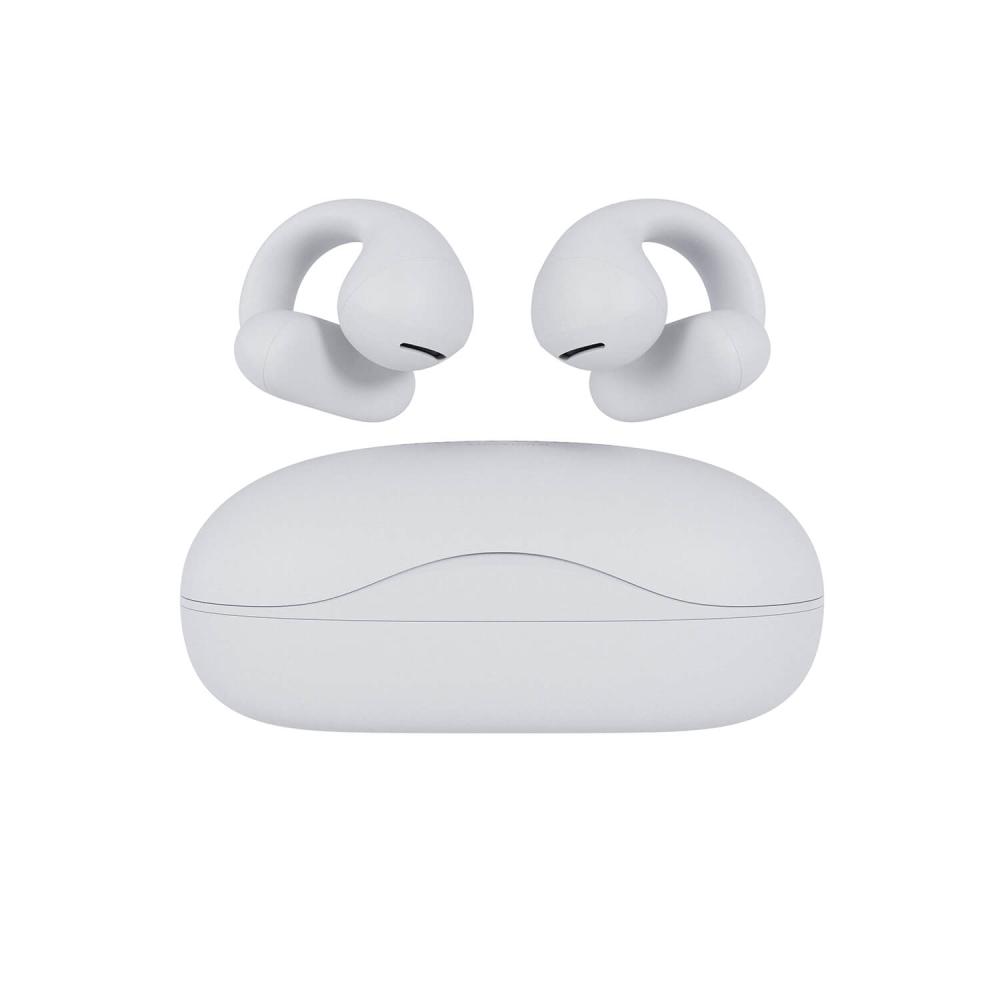 Happy Plugs Happy Plugs In-Ear Hörlurar Clip OWS True-Wireless Vit