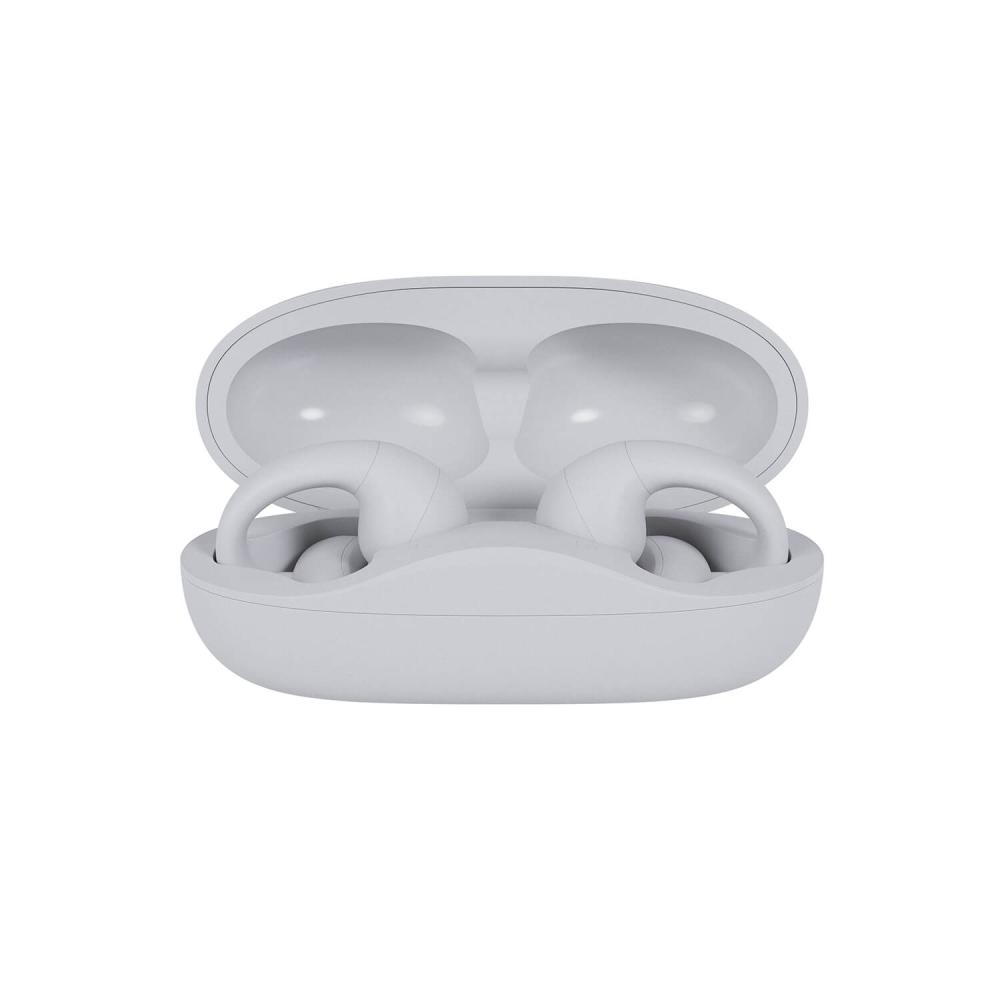Happy Plugs Happy Plugs In-Ear Hörlurar Clip OWS True-Wireless Vit
