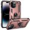  iPhone 14 Pro Skal Hybrid Armor Ring Roséguld
