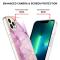  iPhone 14 Pro Skal Marmor Electroplate TPU