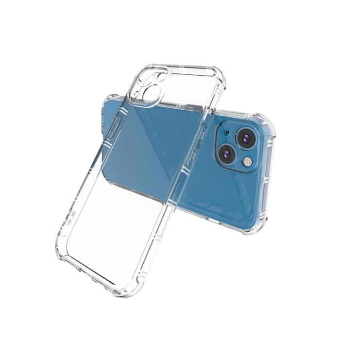 Bild 3,  iPhone 14 Skal Anti Fall TPU Transparent