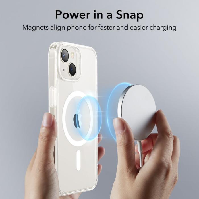 Bild 2, ESR ESR iPhone 13 / 14 Skal CH MagSafe HaloLock Transparent