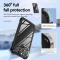  iPhone 15 Pro Max Skal Armor Shockproof Hybrid Svart