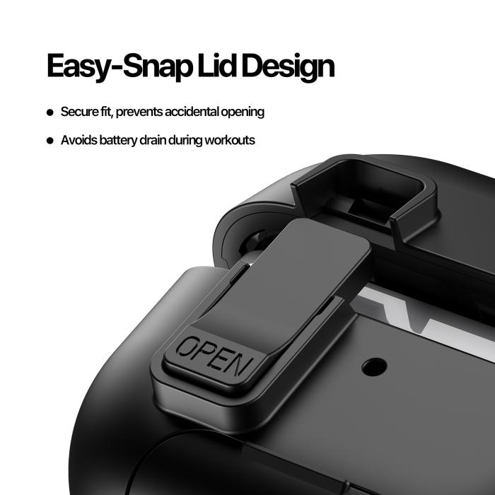 Bild 5, DUX DUCIS DUX DUCIS Galaxy Buds 3/3 Pro/3 FE Skal Secq Series Rosa/Vit