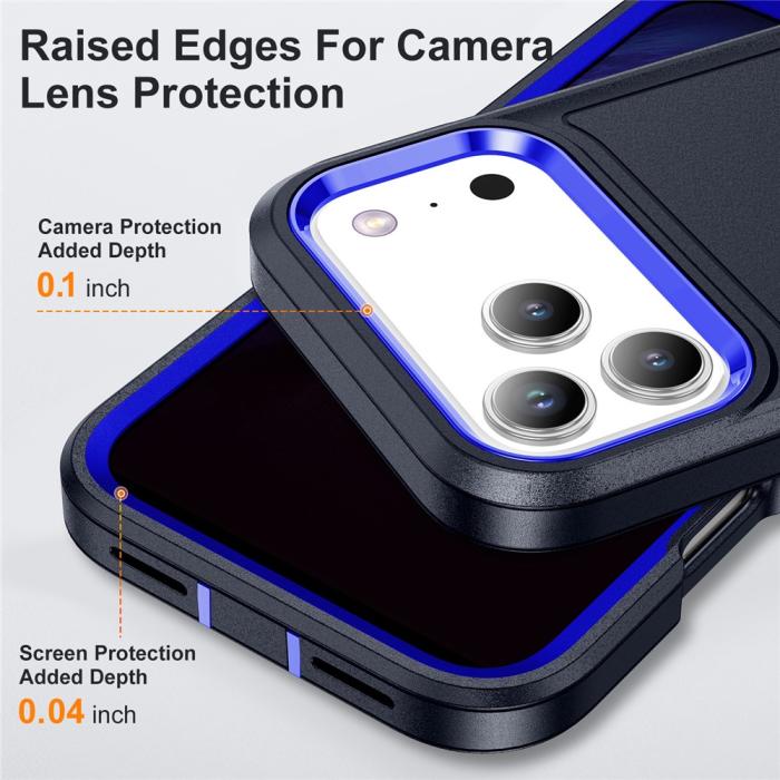 Bild 5,  iPhone 17 Pro Max Skal Extreme Shockproof Hybrid Blå