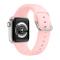  Silikon Armband Apple Watch 42/41/40/38 mm - Ljus Rosa